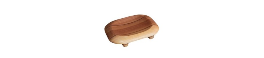 Classic Mahogany Soap Dishes