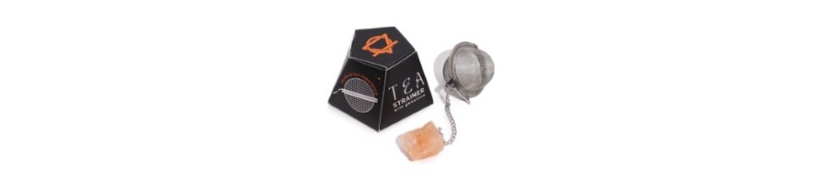 Raw Crystal Gemstone Tea Strainer