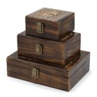 Mango Carved Tea Boxes