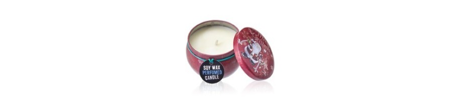 Art Tin Candles