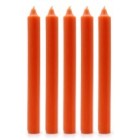 Pack Of 5 - Solid Colour Dinner Candles