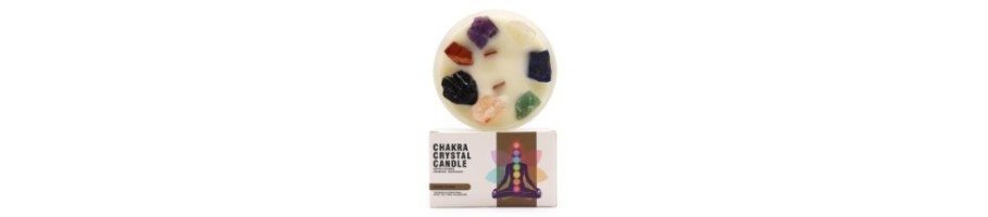 Chakra Crystal Candles