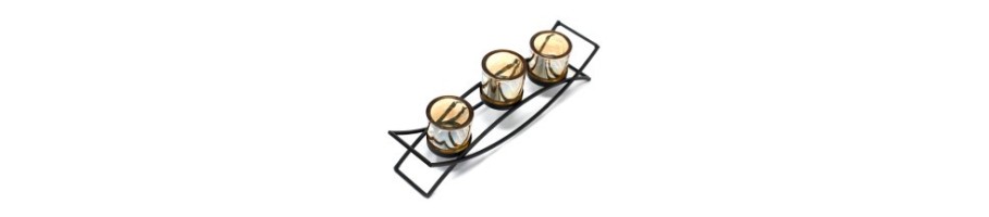 Centerpiece Iron Votive Candle Holders