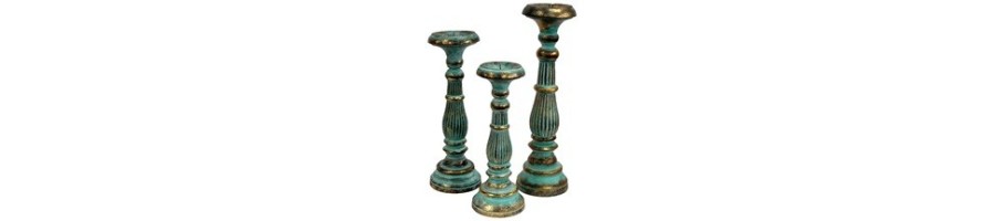 Vintage Candle Stands