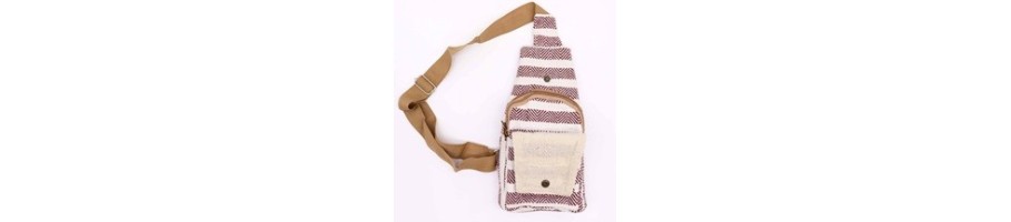 Natural Cotton Cross-Body Bags