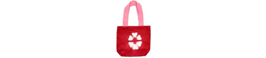 Natural Tie Dye Cotton Bags