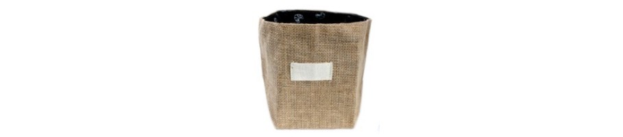 Natural Jute Cotton Gift Bags