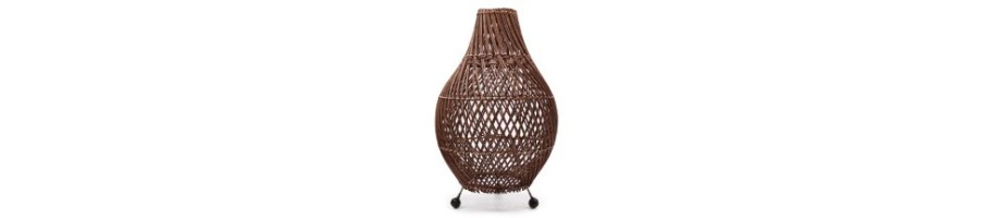 Rattan Table Lamps