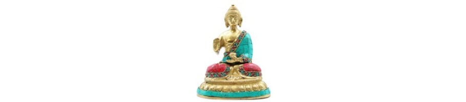 Brass Buddha Figures