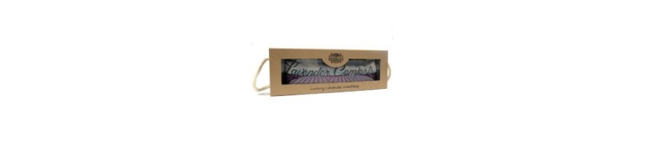 Luxury Lavender Wheat Bag in Gift Box