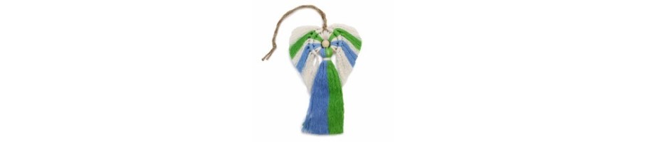 Hati-Hati Macrame Angel in Gift Box