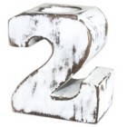Wooden Birthday Numbers