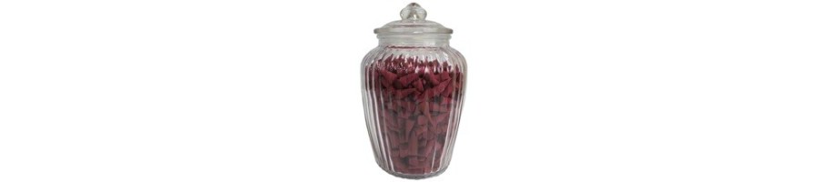 Glass Candy Jars