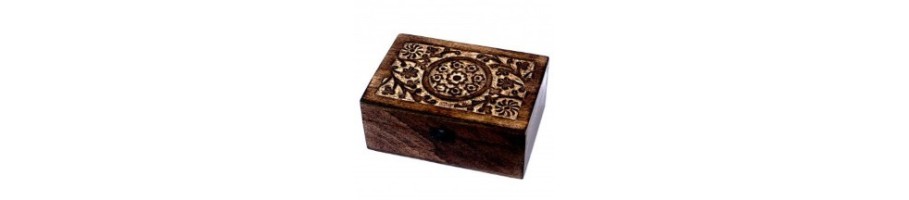 Aromatherapy Floral Carved Boxes