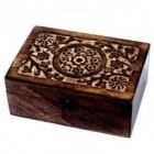 Aromatherapy Floral Carved Boxes