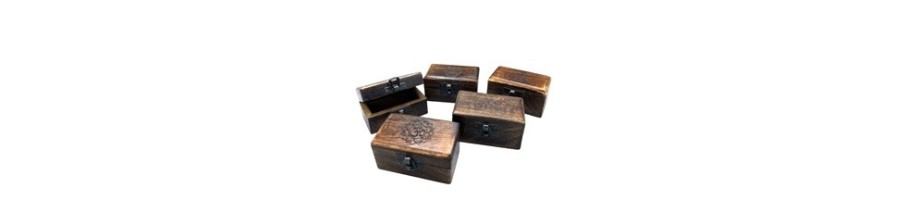 Hand-carved Wooden Boxes