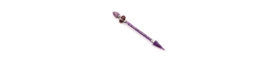 Gemstone Shiva Lingam Magic Wands