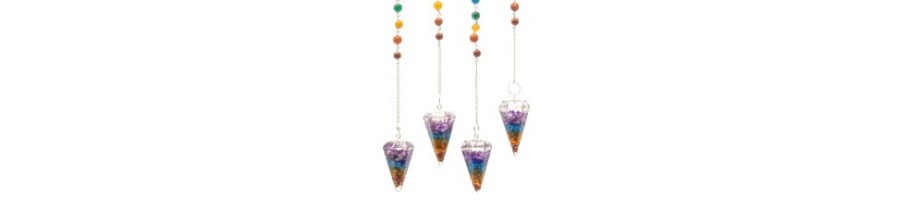 Orgonite Power Chakra Pendulums