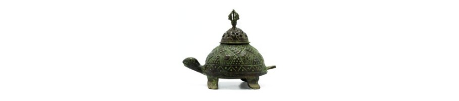 Antique Tibetan Incense Holders