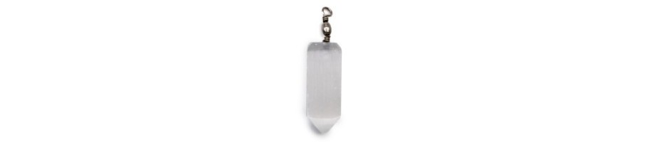 Selenite Pendants
