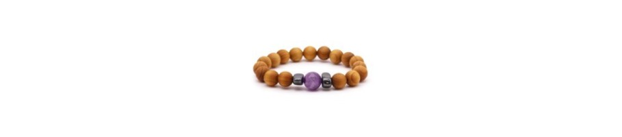 Cedarwood Chakra Bangles